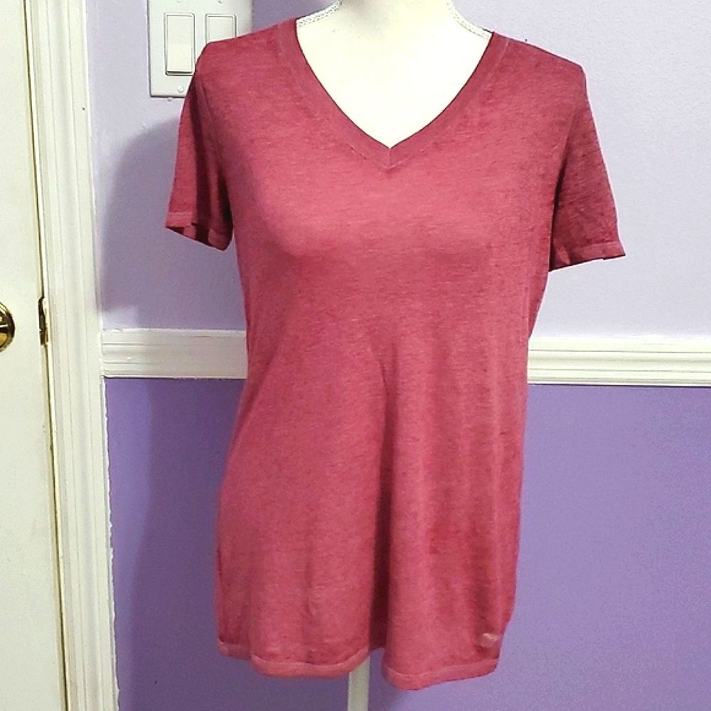 PINK Mauve Soft Comfy Lounging Pajama Top XS